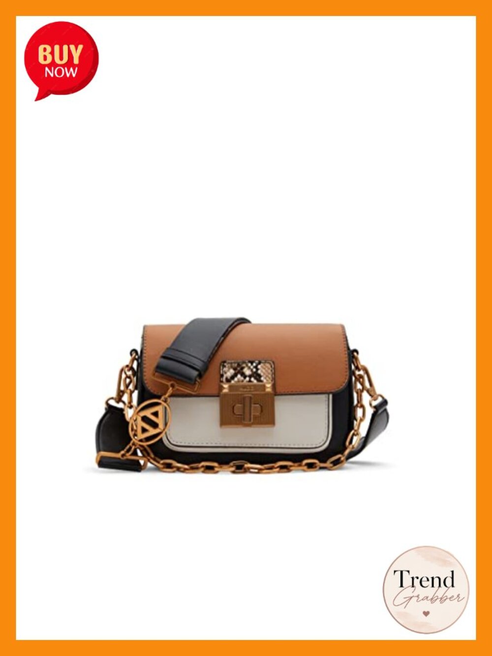 Synthetic Small Crossbody Bag with Adjustable Strap - Versatile Shoulder